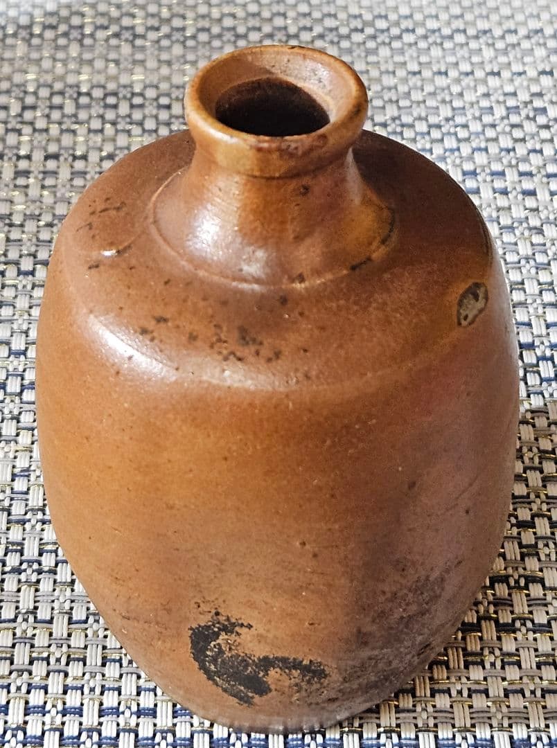 明治時代　古備前油壺　古備前小壺　 窯変油壺　3点セット