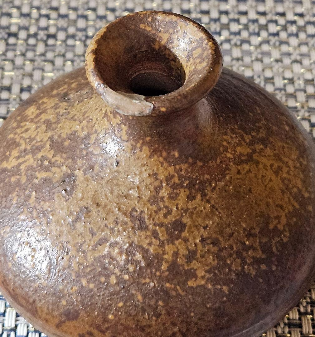 明治時代　古備前油壺　古備前小壺　 窯変油壺　3点セット