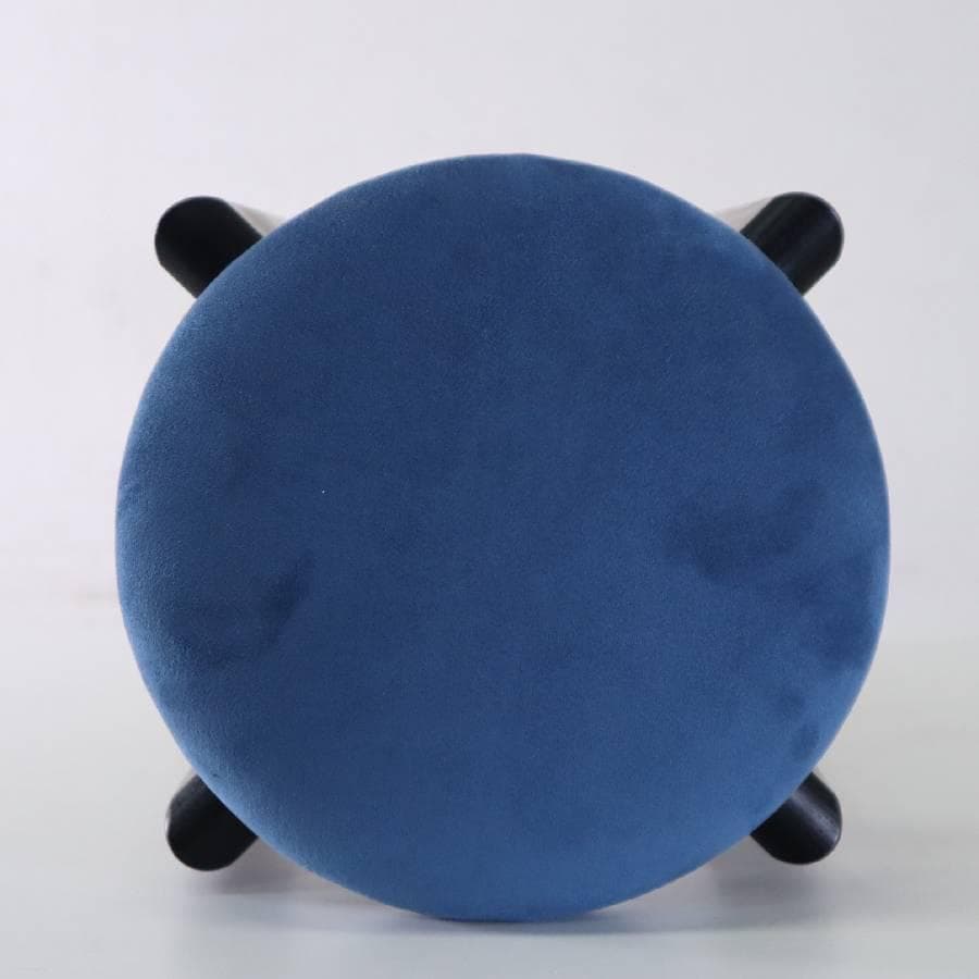 匠工芸 マッシュルームスツール Lサイズ ホワイトアッシュ 黒/ブルー