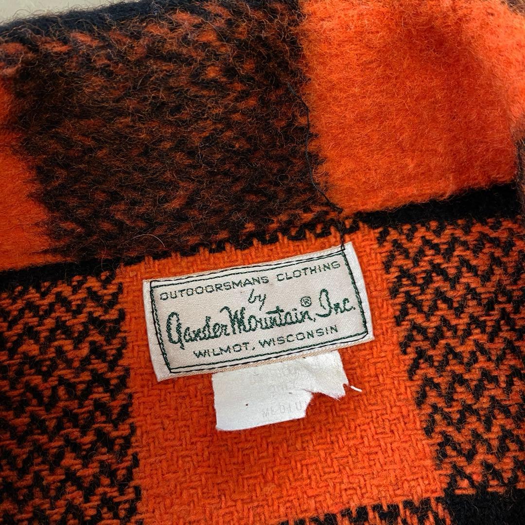 60s Gander Mountain バッファロー チェック ウールジャケット