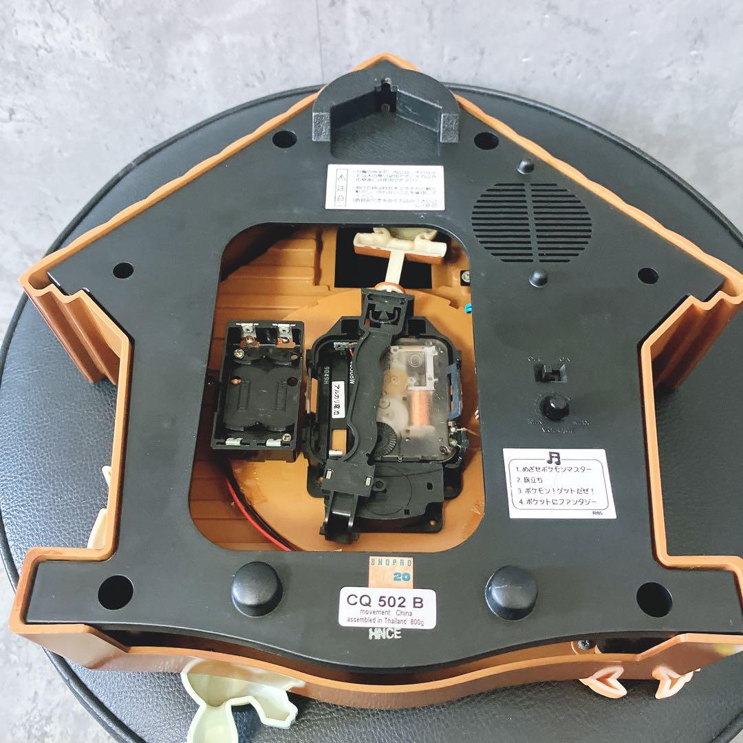 【超希少】セイコー ポケットモンスター 振り子時計 CQ502B 動作確認済み