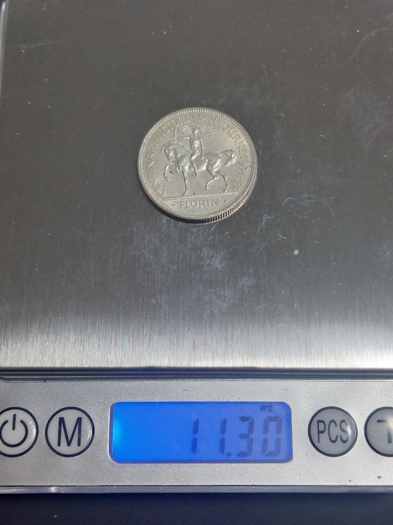 オーストラリア 1934-35年 フローリン メルボルン100周年記念