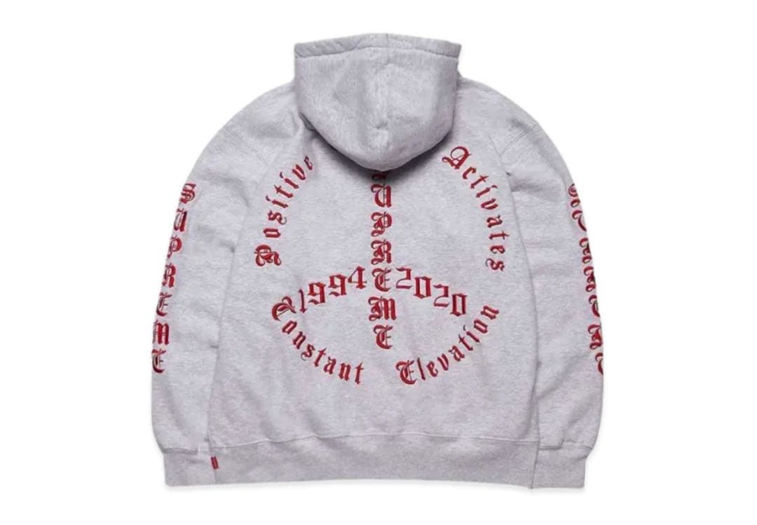 新品未使用　supreme フーディー　サイズL