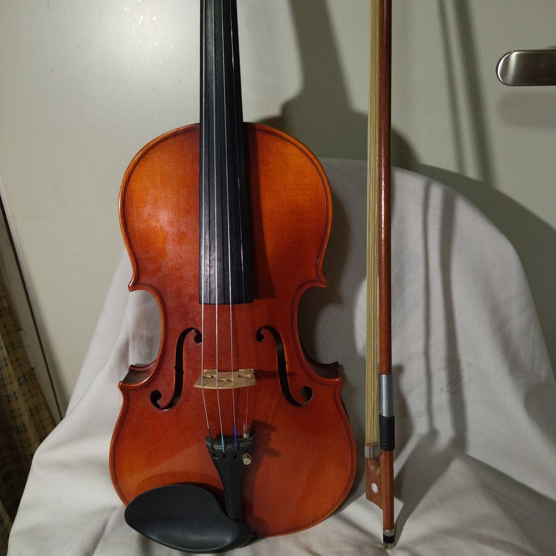 ♥9才前後の子供用♥スズキバイオリン3/4品番280♥弓は新品♥弓ケ―ス松脂付き