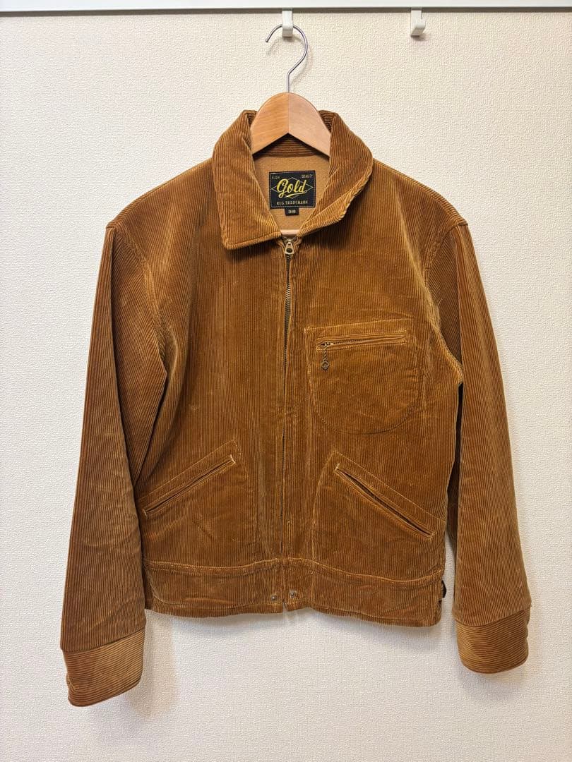 東洋エンタープライズ GOLD ゴールド コーディロイスポーツジャケット 38
