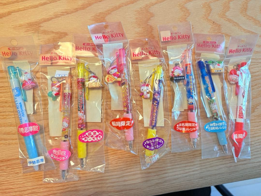 【激レアあり】ご当地キティ　ボールペン・シャーペンまとめ売り34本 バラ売り不可