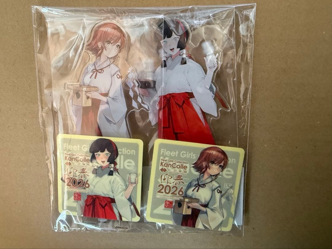 C107 艦これ 公式アクリルスタンド+シールセット