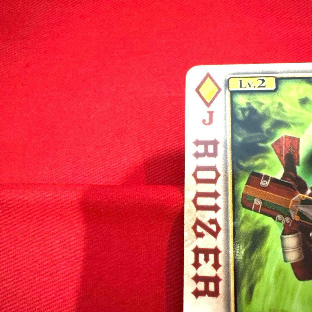 ラウズカード ギャレンラウザー 仮面ライダーギャレン トレカ レア ダイヤJ 赤