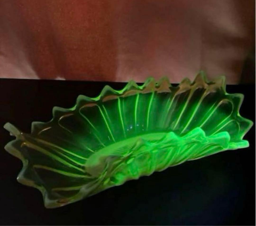 フォストリアエアルームワセリンガラスウランガラスheirloom 特大コンポート