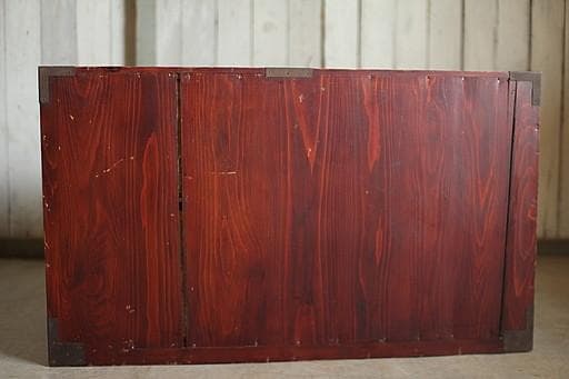 丸金具庄内箪笥　2段　タンス　収納　古家具　古民家　時代家具
