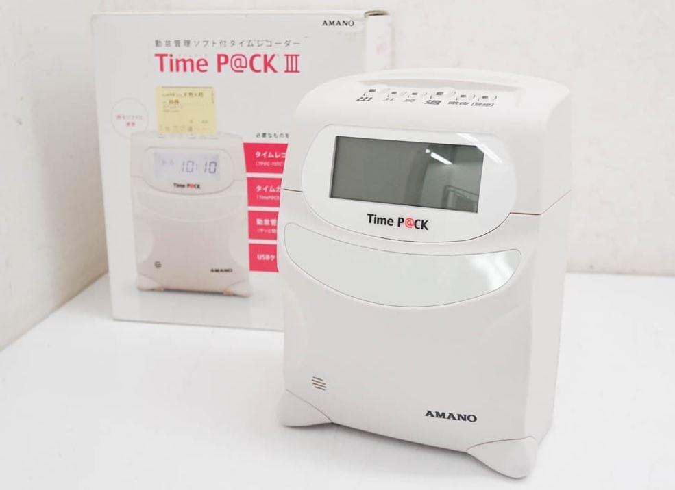 ★超美品アマノ タイムレコーダー TimeP@CK3-100 TP@C-70TC