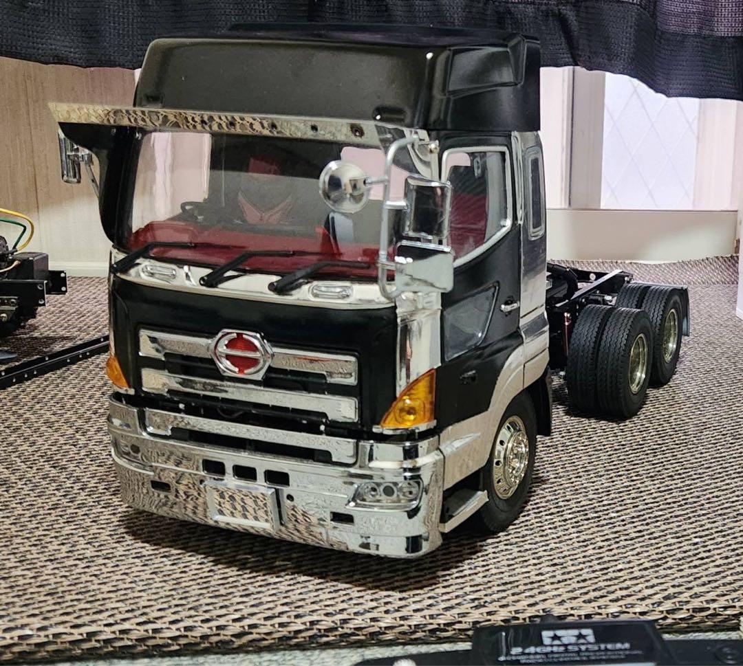 トレーラー タミヤ 日野プロフィア 塗装済み 完成品