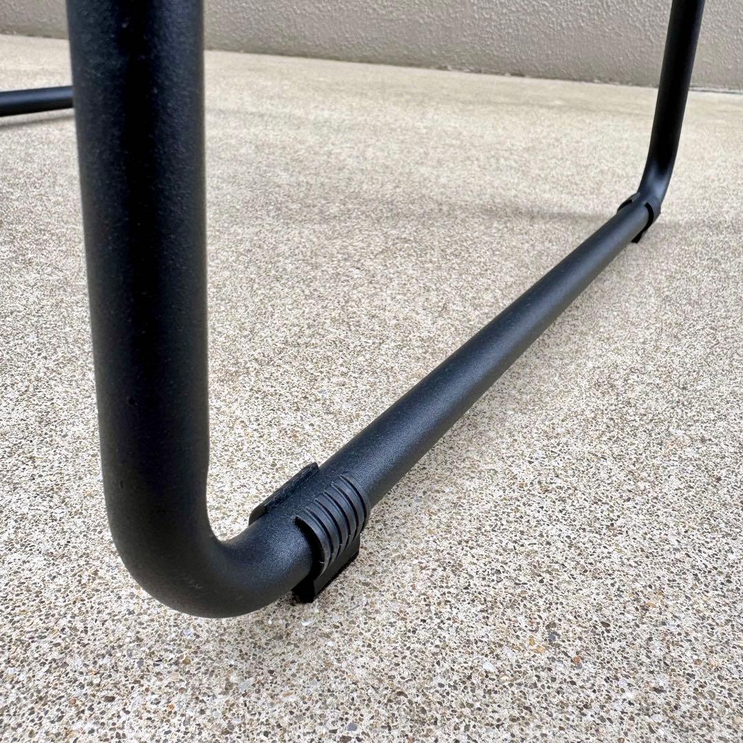 カナデモノ ハイスツール 曲木 オーク ナチュラル スチール脚 カウンターチェア