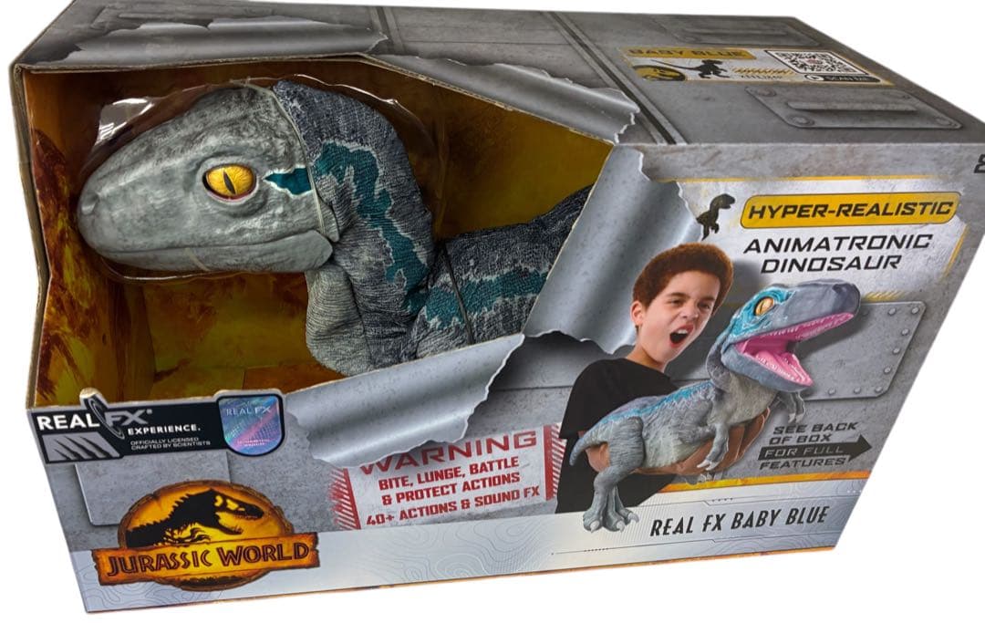 ジュラシックワールド スーパーリアル ベビーブルー