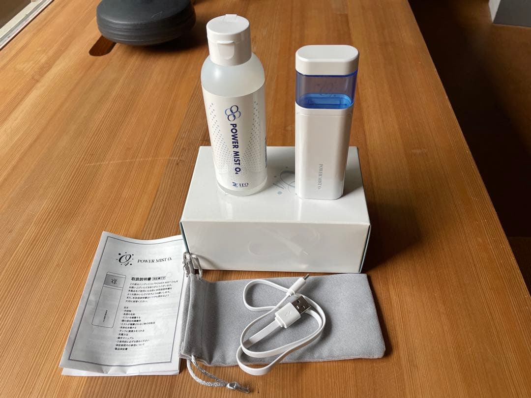 TEO パワーミストO4 イオン化高濃度酸素水付き