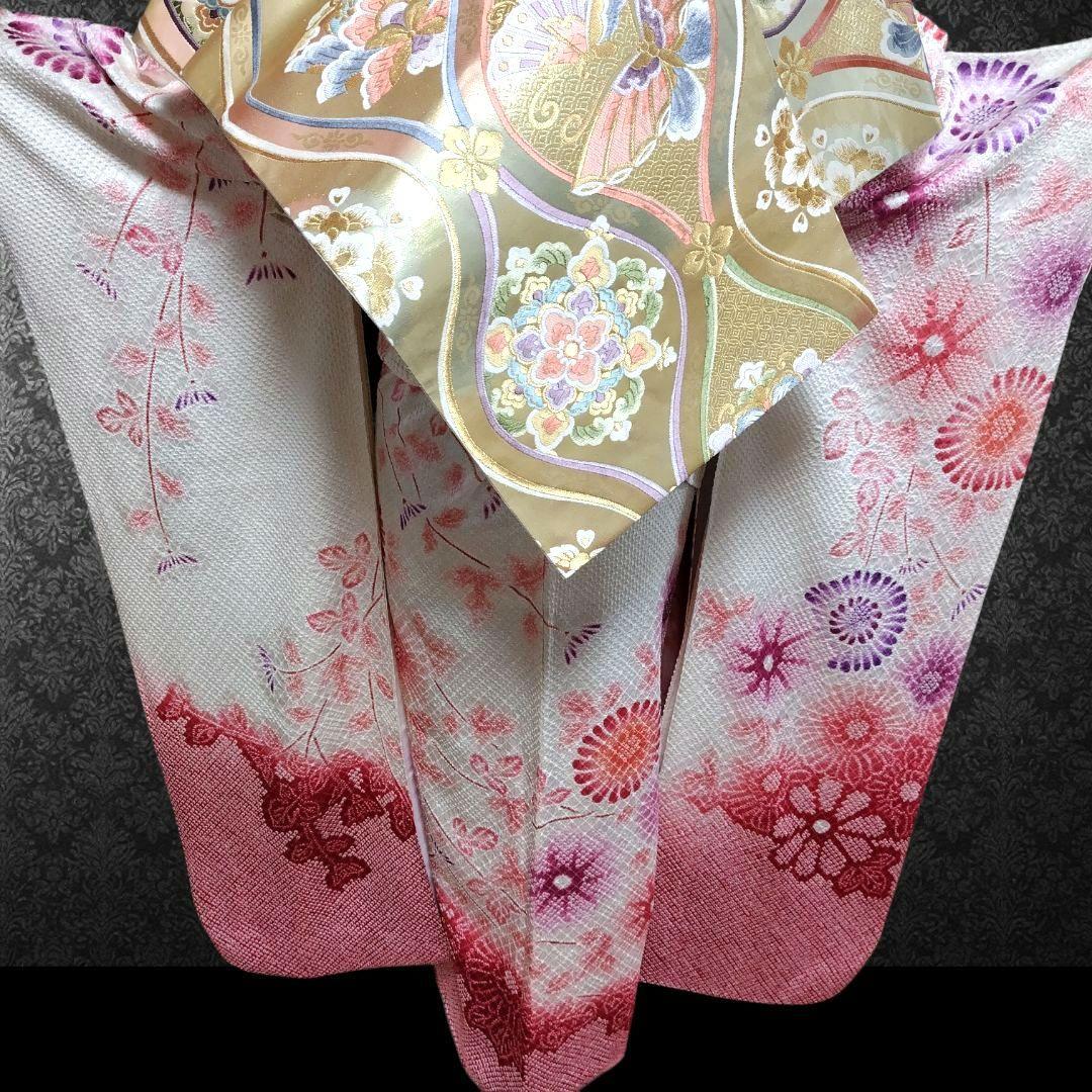 振袖フルセット(7点)・成人式・手絞り・本絞り・高級手縫い・逸品