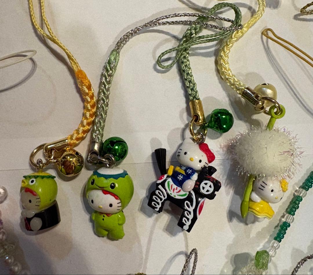 ご当地 キティ 根付け ストラップ 久光 Lifecella 67点 まとめ売り
