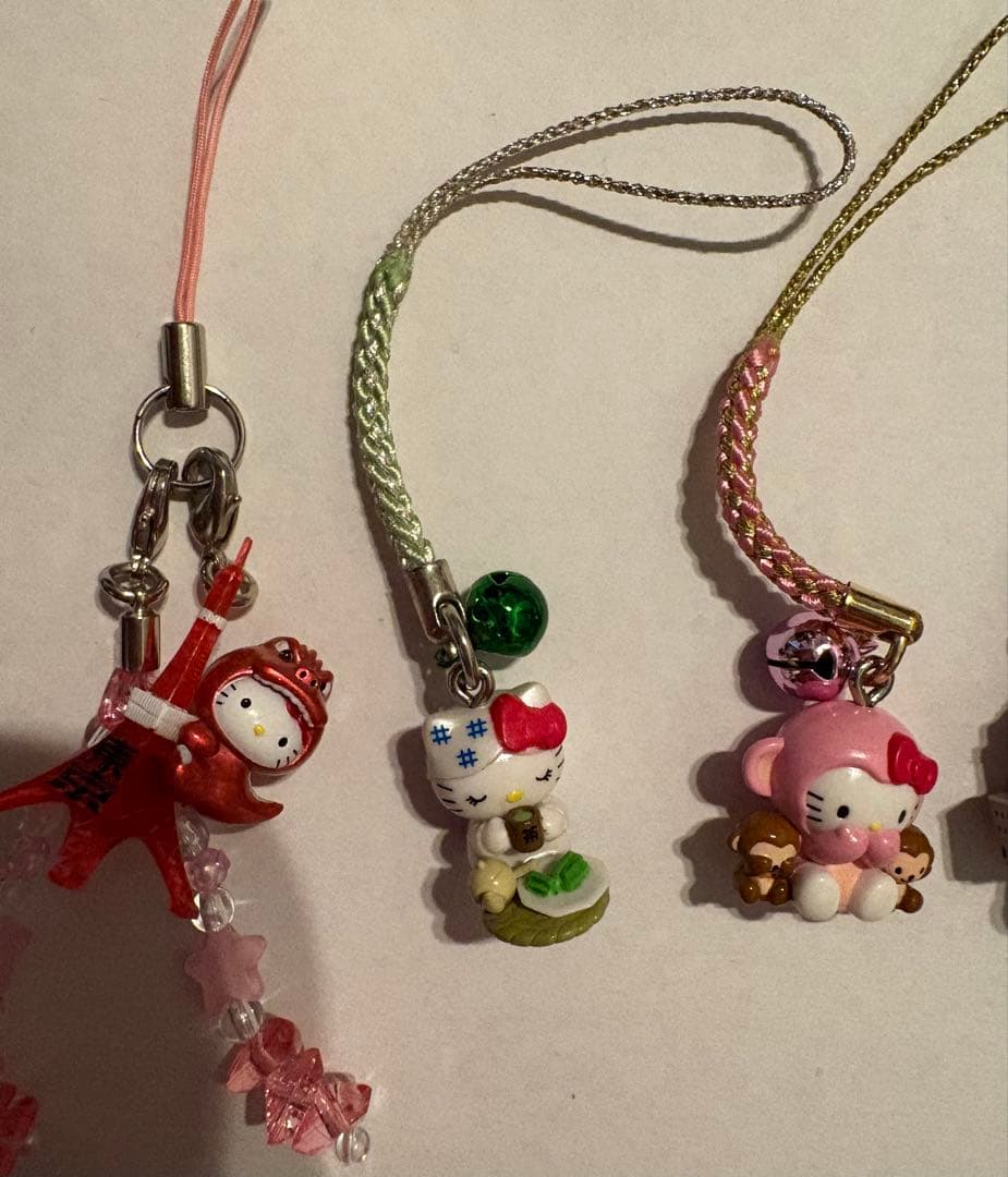 ご当地 キティ 根付け ストラップ 久光 Lifecella 67点 まとめ売り