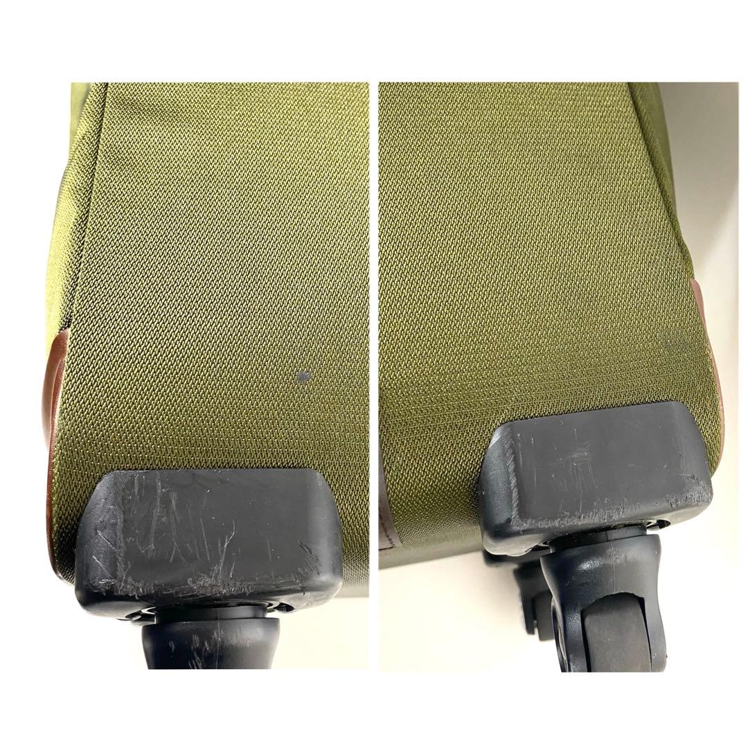 【極美品】PROTECA ソリエ　キャリーバッグ　キャスターロック機能　カーキ