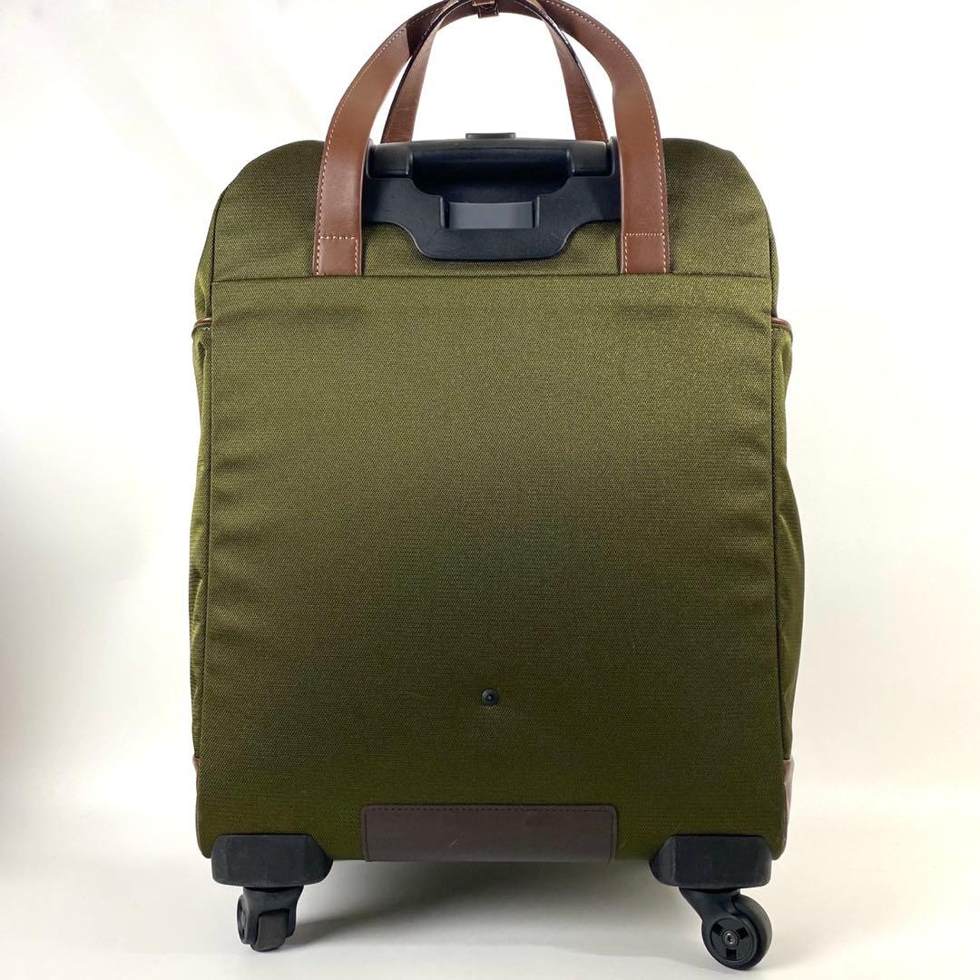 【極美品】PROTECA ソリエ　キャリーバッグ　キャスターロック機能　カーキ