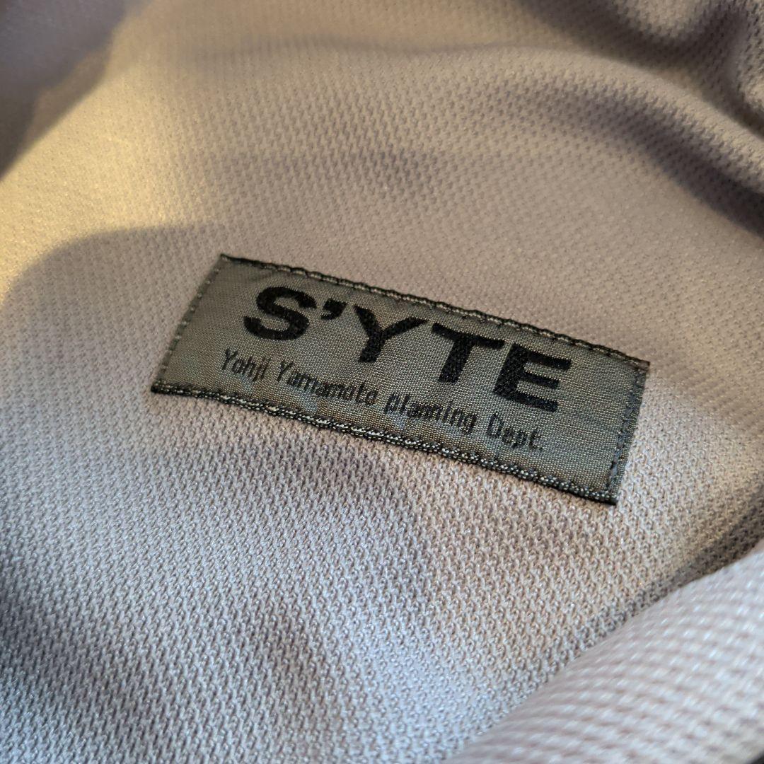 ヨウジ・ヤマモト　S′YTE　サイト　ストライプサルエルジャージパンツ