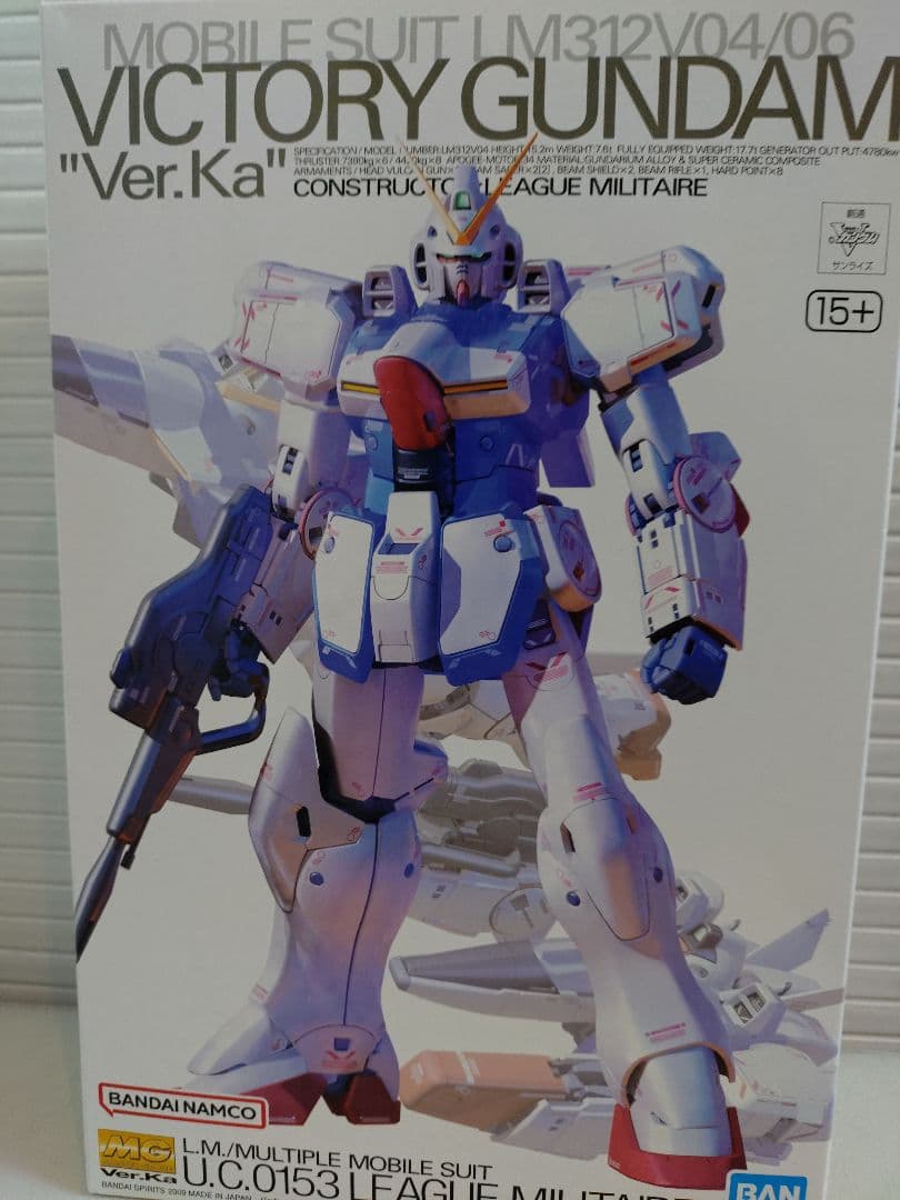 【新品未組立】MG　ヴィクトリーガンダムver.ka Vガンダム