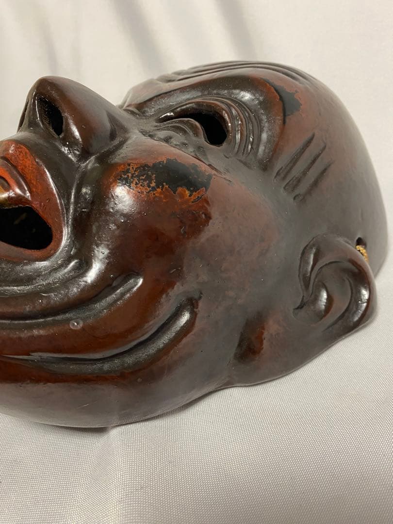 1383❣️ 重要文化財　舞楽面 二ノ舞（咲面）　レプリカ