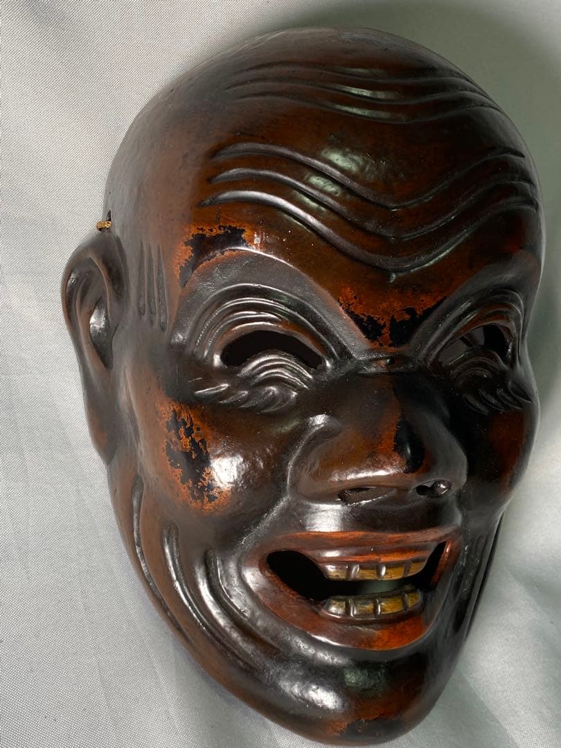 1383❣️ 重要文化財　舞楽面 二ノ舞（咲面）　レプリカ