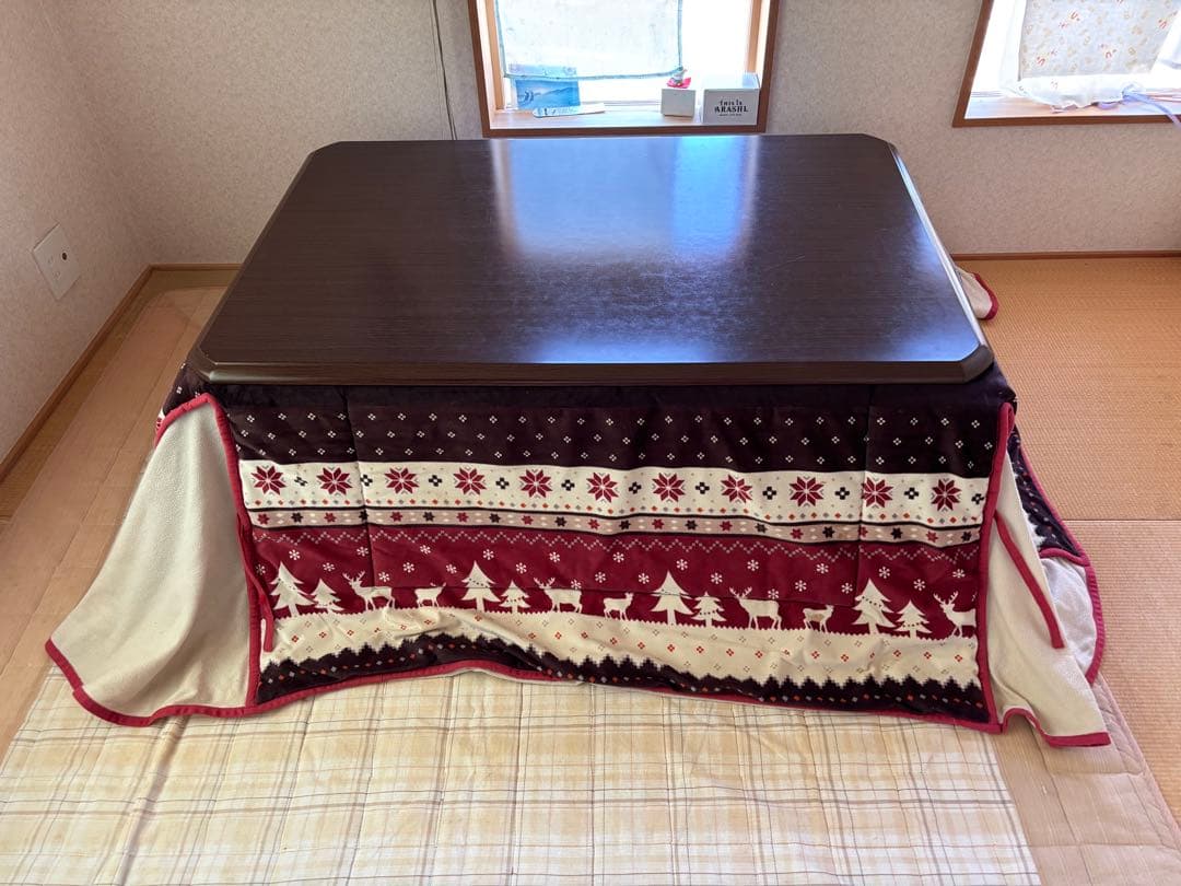 ダークブラウン こたつ