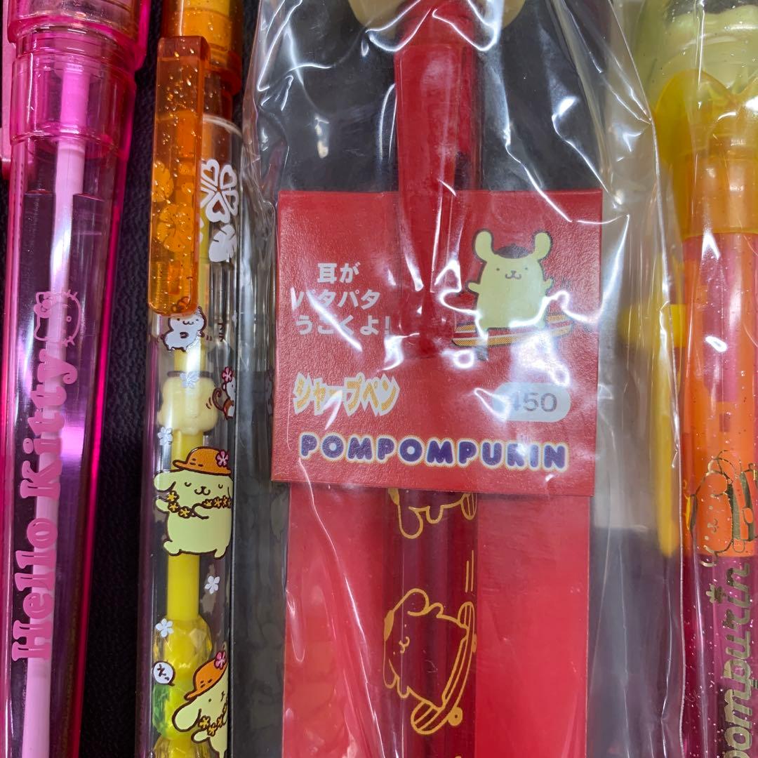 ポムポムプリン　ポムポムマフィン　キティ　昭和　レトロ　ボールペン　貴重　レア