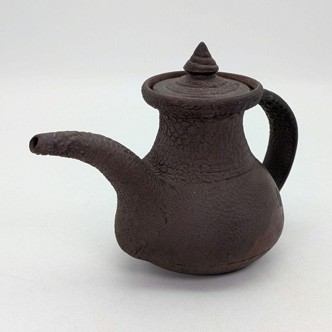 南蛮手急須 煎茶道具 煎茶器 ティーポット 食器 容器 水差 水注 ピッチャー