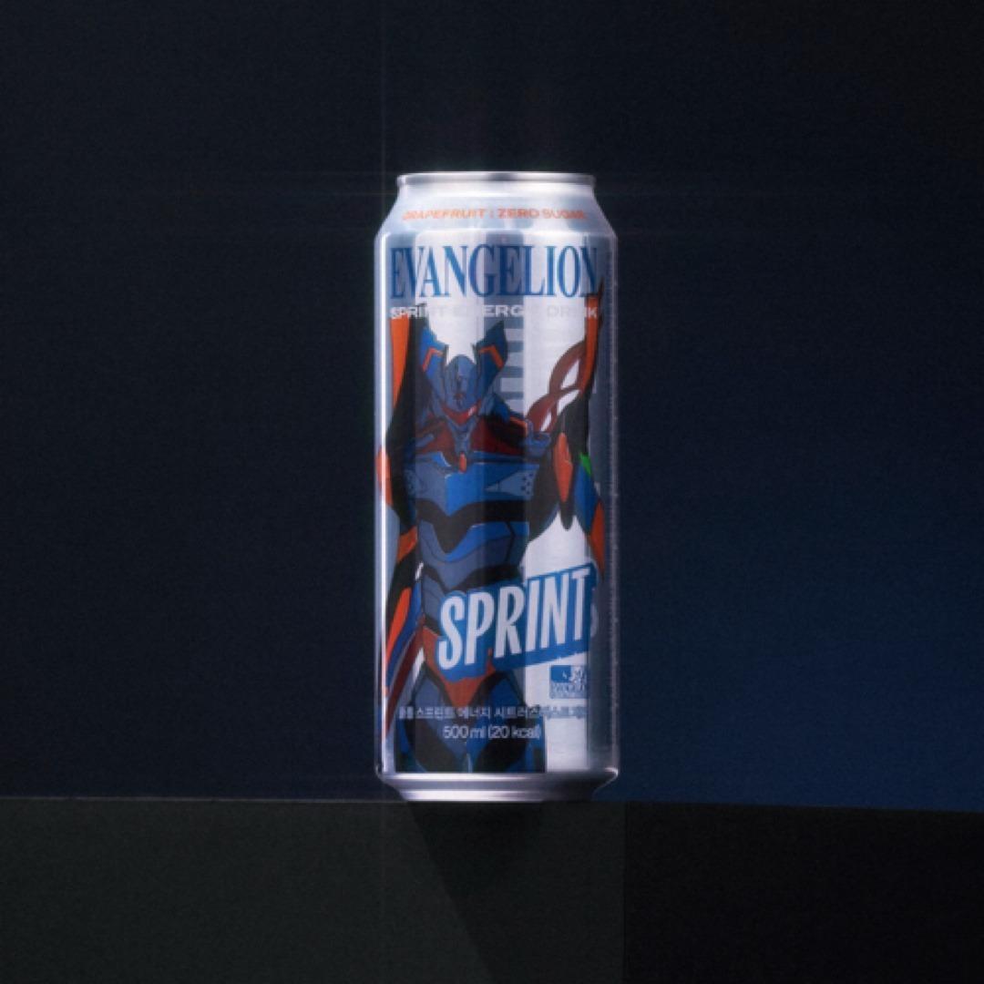 【限定コラボ】エヴァンゲリオン　スプリント　デザイン缶4種＆コラボタンブラー
