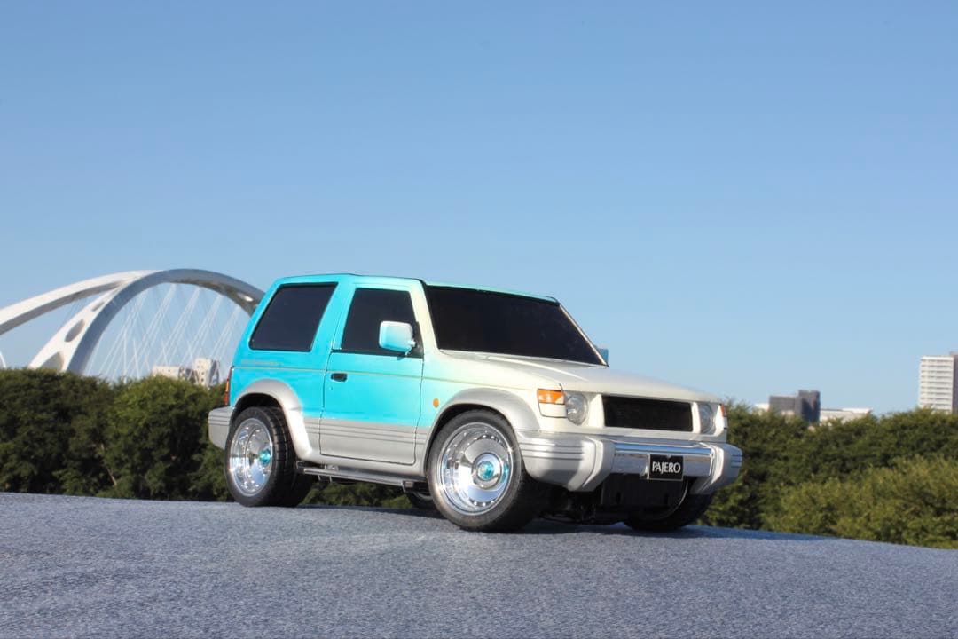 タミヤRCパジェロ ローダウンカスタム仕様（美品）プロポ、メカ付き