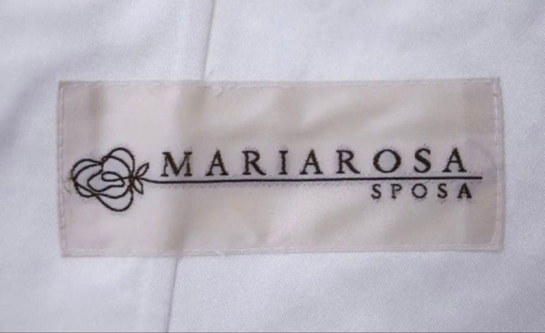 [最終お値下げ]ウェディングドレス　前撮りドレス　7〜9号　マリアローザ