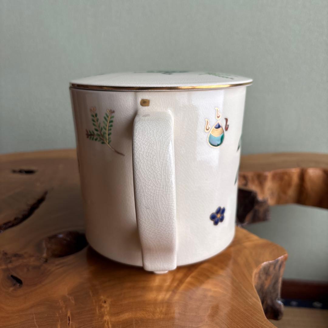 仁清七宝宝尽 水注 御室窯 茶道具 共箱