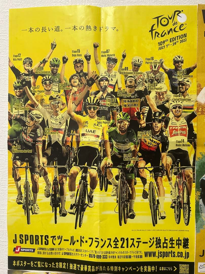 ツールドフランス　ポスター