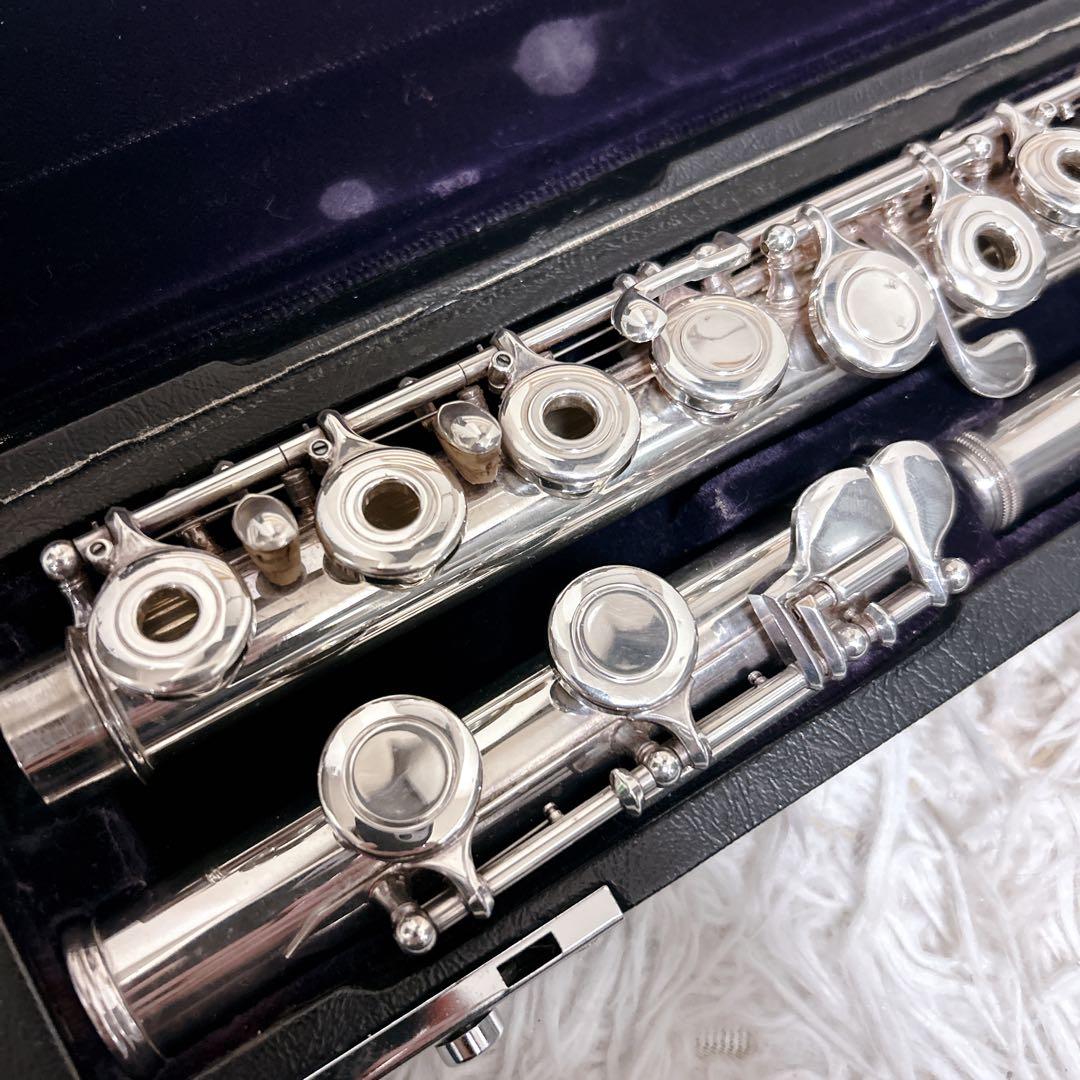 【希少】KAWAI KFL-131SR フルート ハードケース レザーバッグ付き