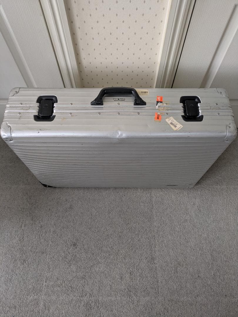希少 RIMOWA リモワ 2輪 スーツケース キャリーケース アルミ 西ドイツ