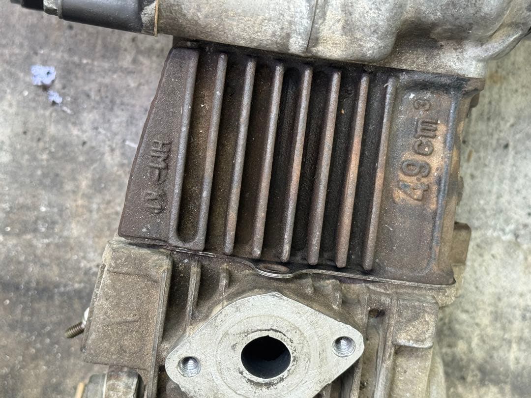 実働外し　角目シャリー（CF50E）12Vエンジン