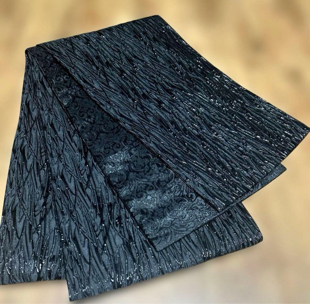 新商品☆ 仕立品 全通柄 リバーシブル袋帯 ／Ｅ