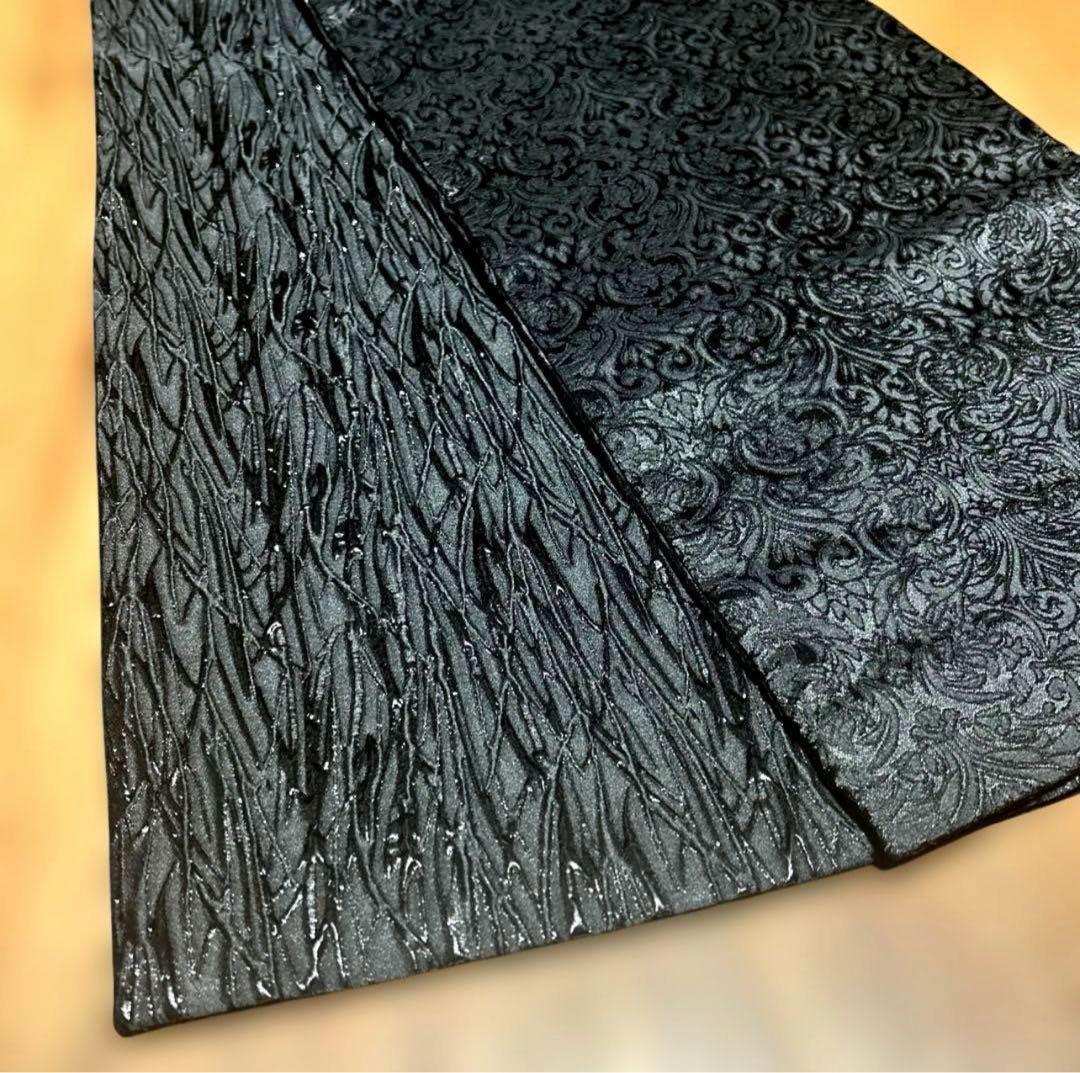 新商品☆ 仕立品 全通柄 リバーシブル袋帯 ／Ｅ