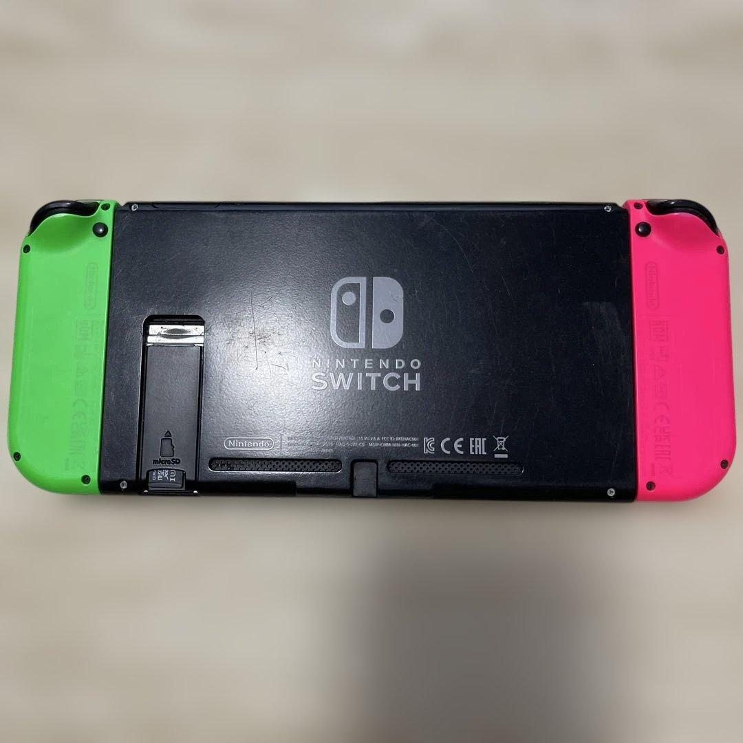 Nintendo Switch 本体 ピンク・グリーン 充実の付属品