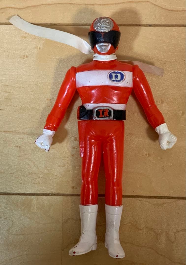 N*i様 デンジマン 戦隊ヒーロー ソフビ フィギュア セット 5体 ポピー