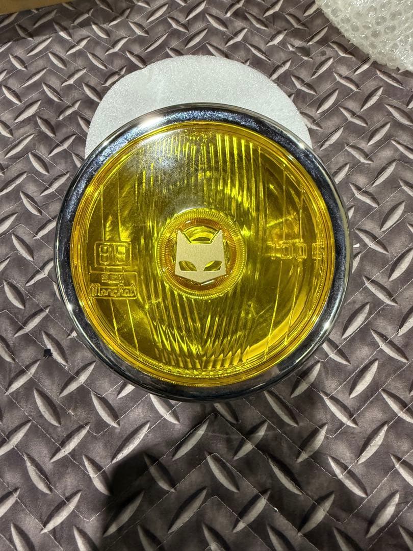 MARCHAL 819ドライビングランプ　イエローレンズ　ブラックケースS523