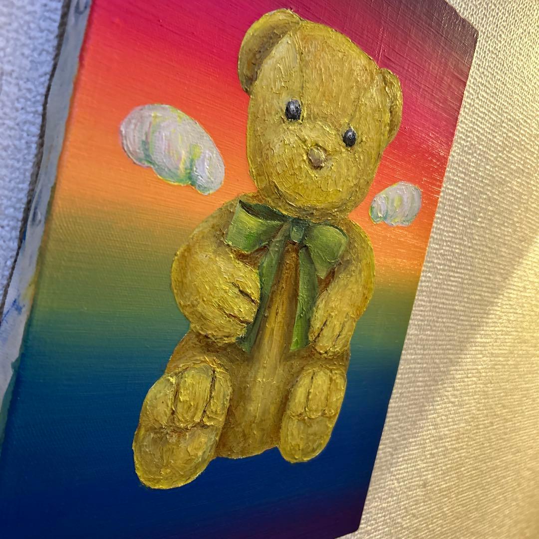 テディベアの夢　絵画