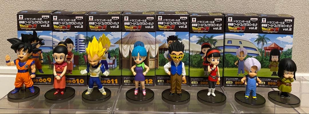 ドラゴンボールZ 劇場版 ワールドコレクタブルフィギュアvol.1 ・2・3・4
