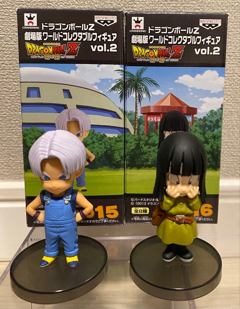 ドラゴンボールZ 劇場版 ワールドコレクタブルフィギュアvol.1 ・2・3・4