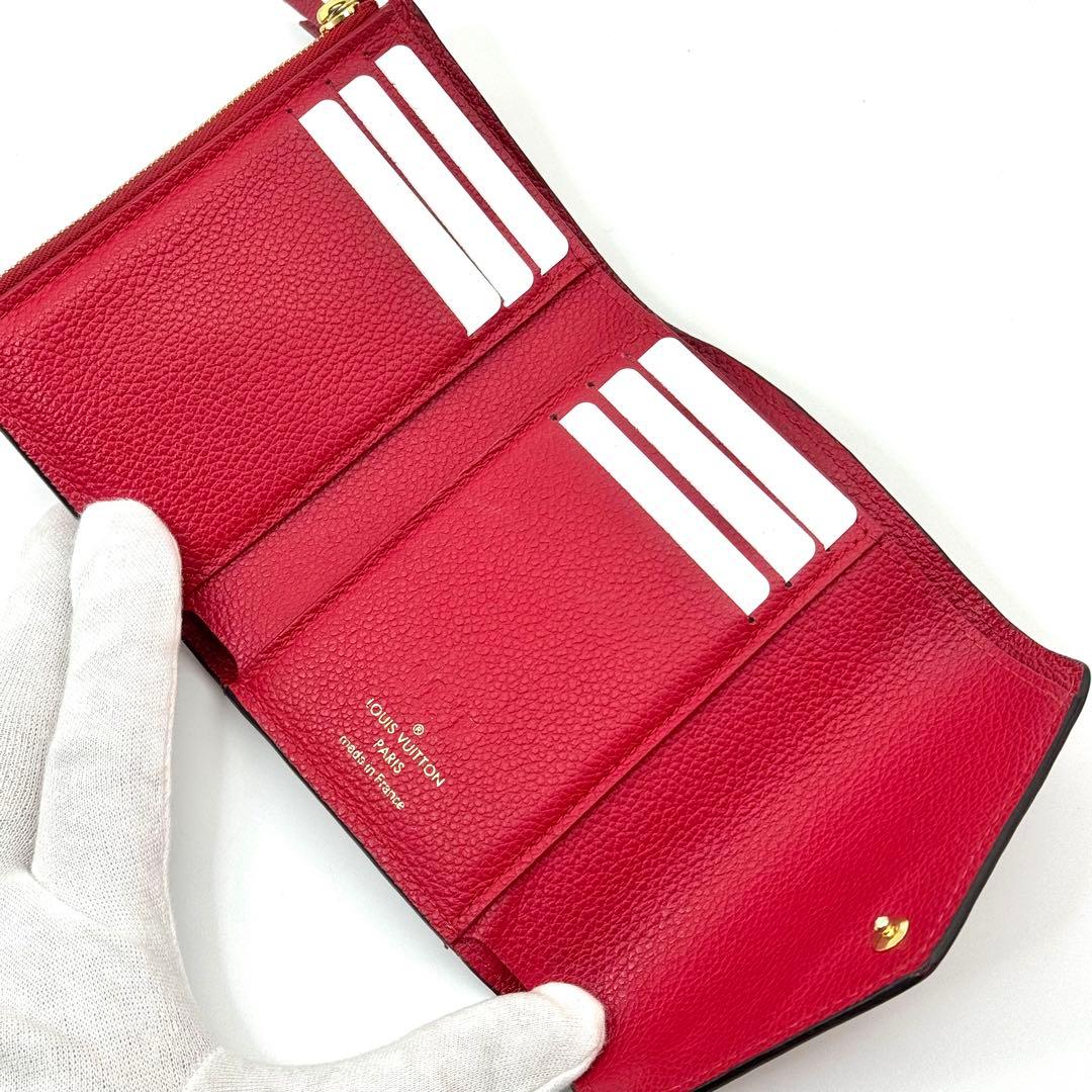 ルイヴィトン モノグラム アンプラント ポルトフォイユ ヴィクトリーヌ 三つ折り