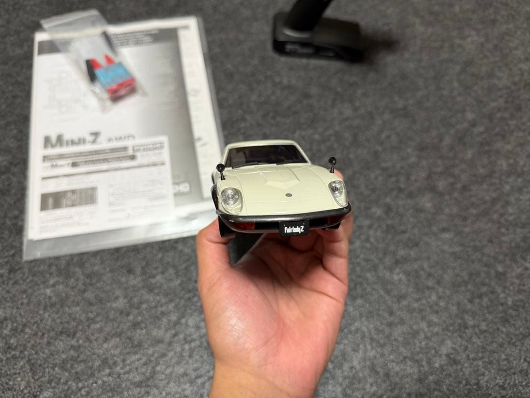 Mini-z 日産フェアレディz 240zg ホワイト