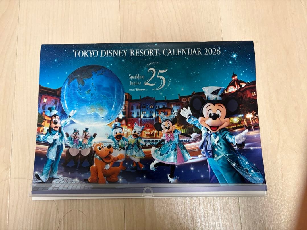 東京ディズニーリゾートカレンダー2026 壁掛け　非売品